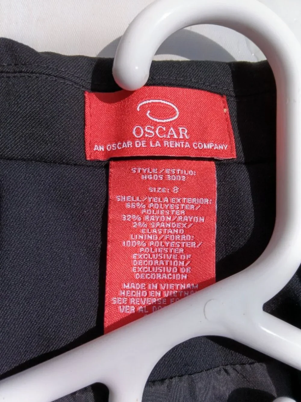 Women's Blazer, by Oscar De la Renta - Picture 5 of 8